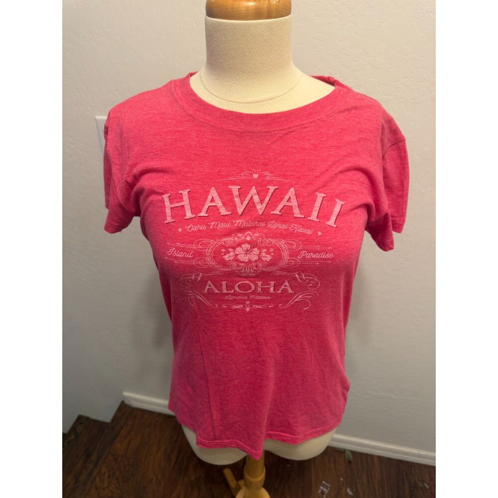 Island Girl Hawaii Aloha Vintage-Wash Graphic Tee – Size XL